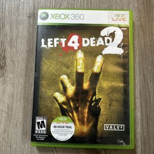 Left 4 Dead 2 Xbox 360 CIB Microsoft Xbox 360 2009 Complete w/ Manual Tested